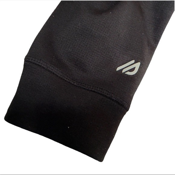 Eddie Bauer Hoodie Mens Large Black Motion FreeDry Full Zip Performance Fleece - Picture 5 of 12